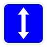 road sign