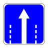 road sign