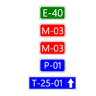 road sign